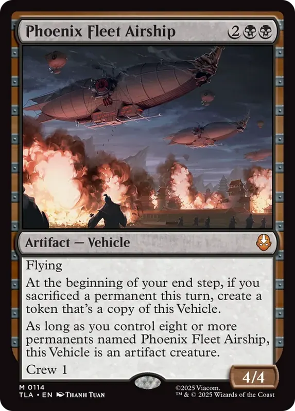 Phoenix Fleet Airship [Avatar: The Last Airbender] - Español