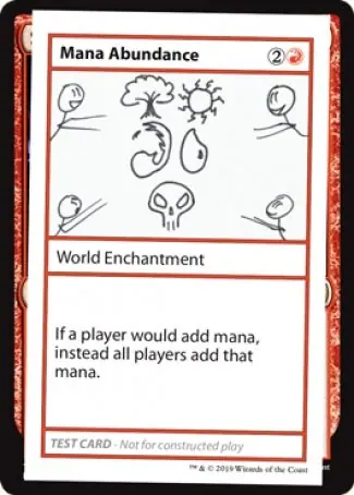 Mana Abundance (2021 Edition) [Mystery Booster Playtest Cards]