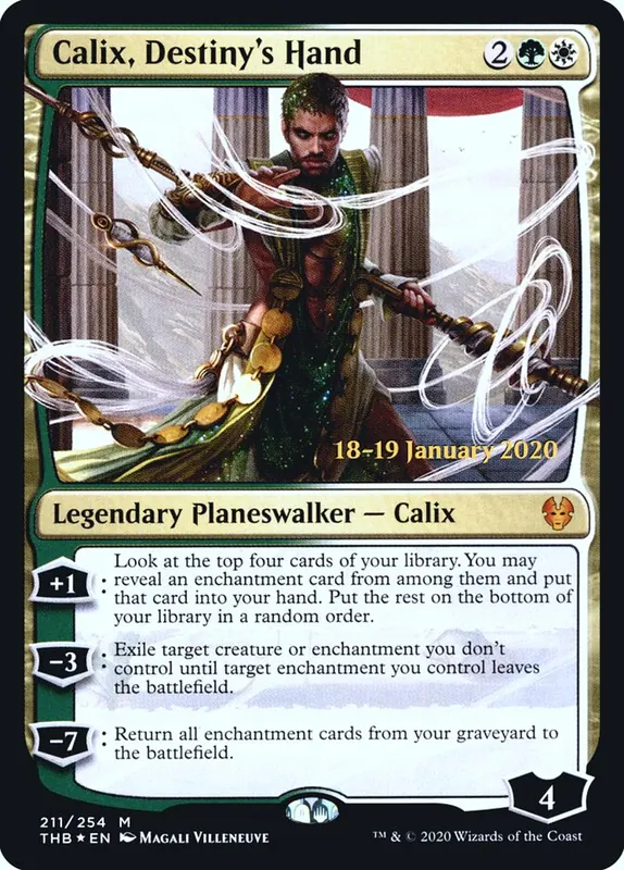 Calix, Destiny's Hand [Theros Beyond Death Promos]