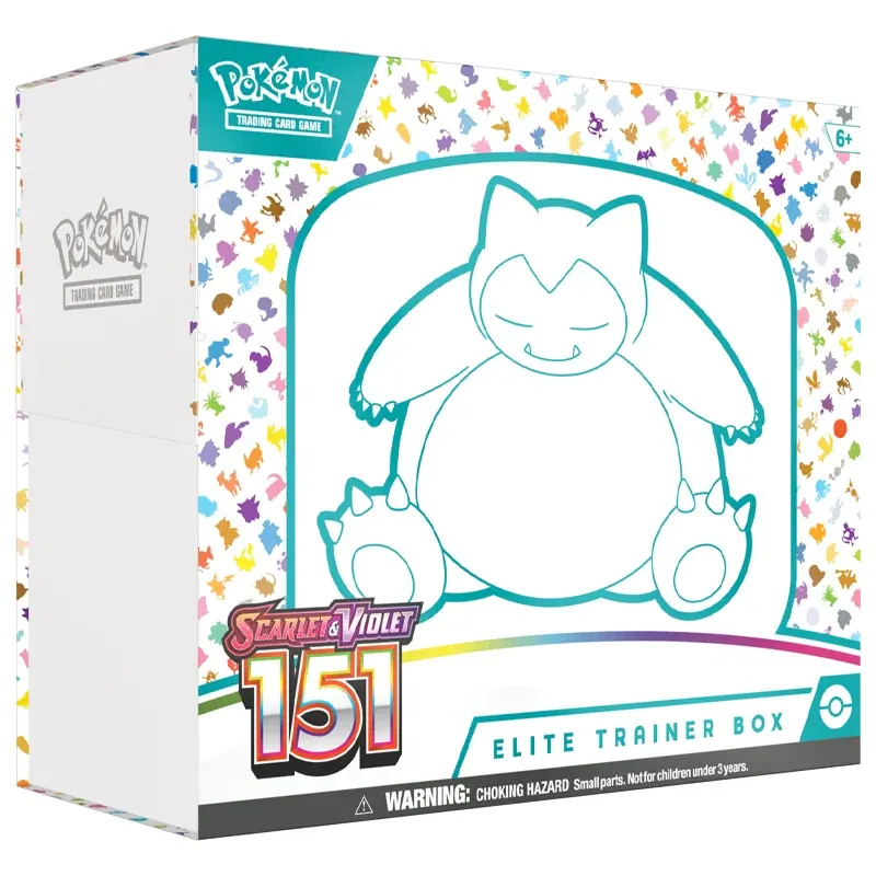 Pokémon Elite Trainer Box – Scarlet & Violet – 151 – Ingles