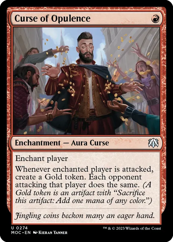 Curse of Opulence [March of the Machine Commander]