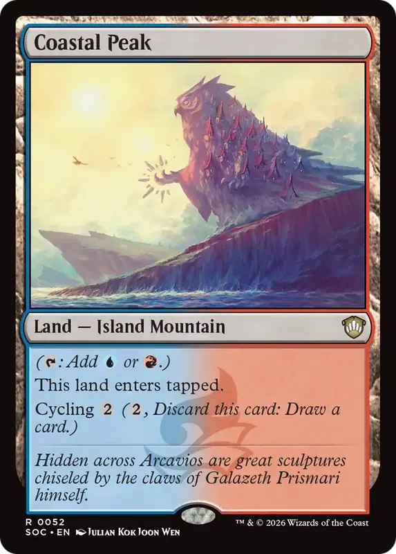 Coastal Peak [Secrets of Strixhaven Commander]