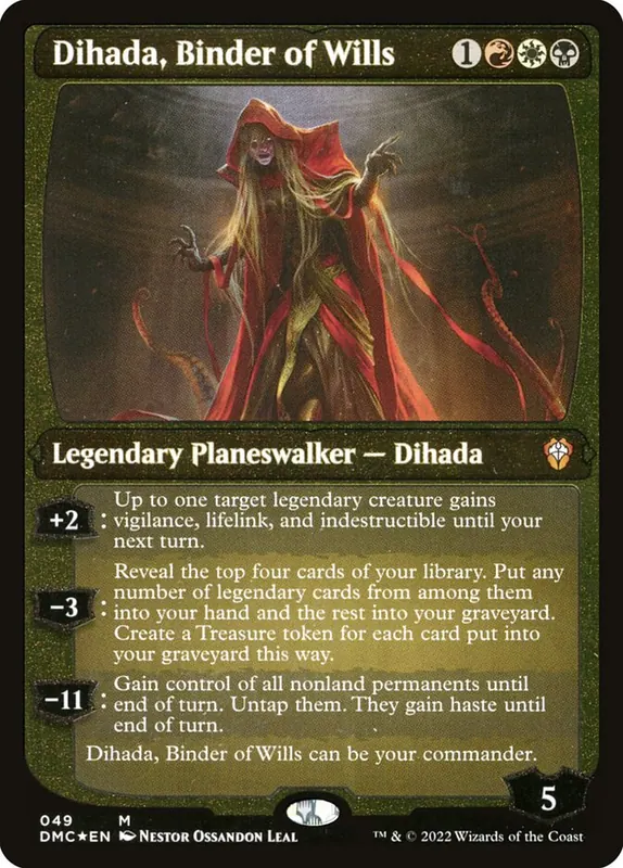 Dihada, Binder of Wills [Dominaria United Commander]