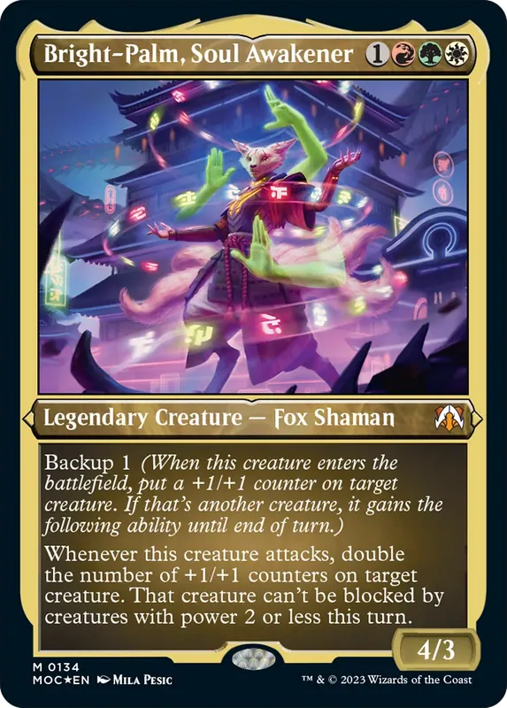 Bright-Palm, Soul Awakener (Display Commander) [March of the Machine Commander]