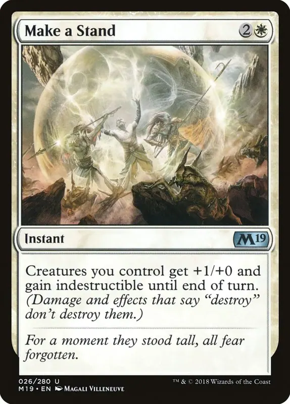 Make a Stand [Core Set 2019]