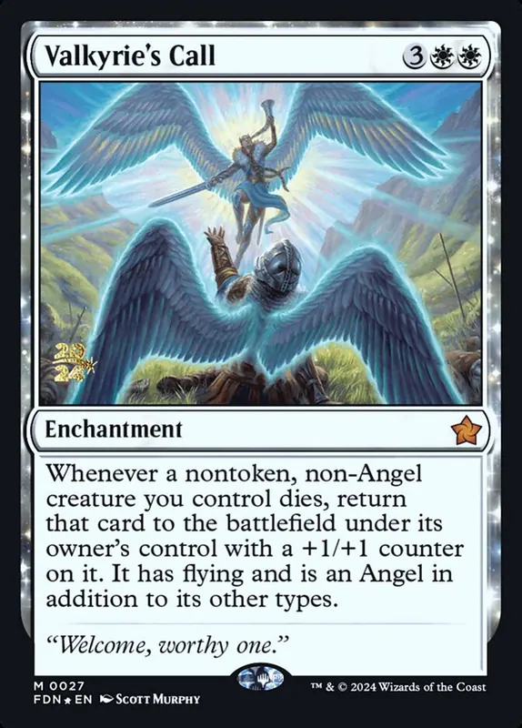 Valkyrie's Call [Foundations Promos]