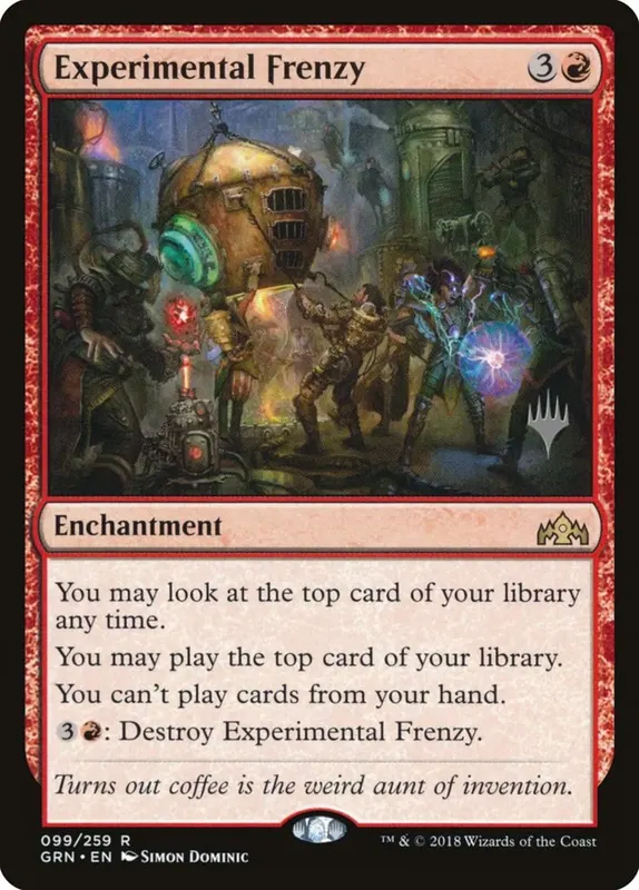 Experimental Frenzy - Español (Promo Pack) [Guilds of Ravnica Promos]