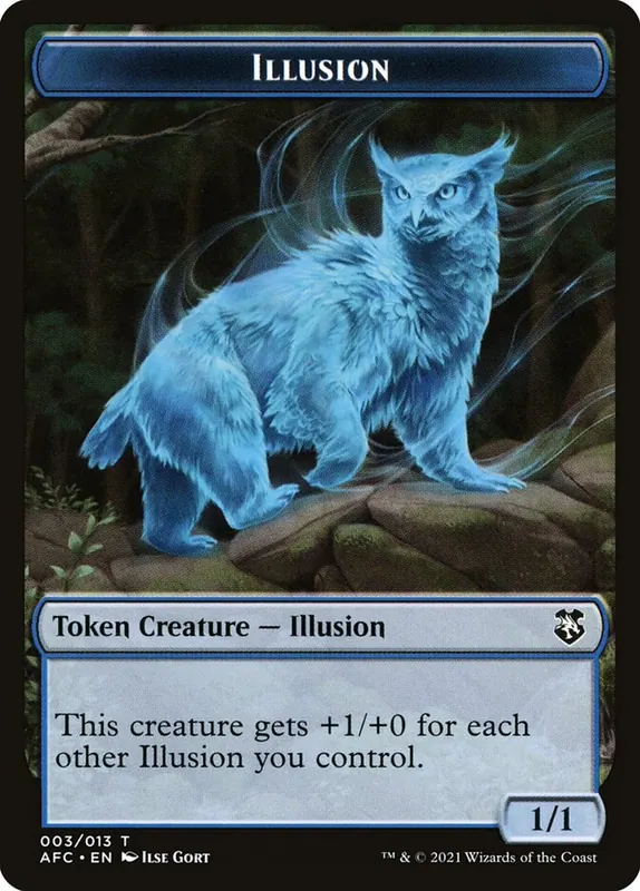 Illusion [Forgotten Realms Commander Tokens]