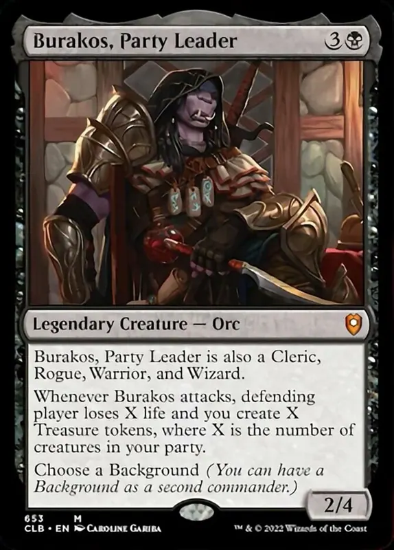 Burakos, Party Leader [Commander Legends: Battle for Baldur's Gate] - Español