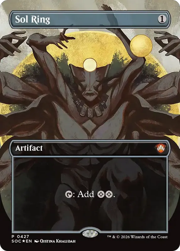 Sol Ring (Borderless) [Secrets of Strixhaven Commander]