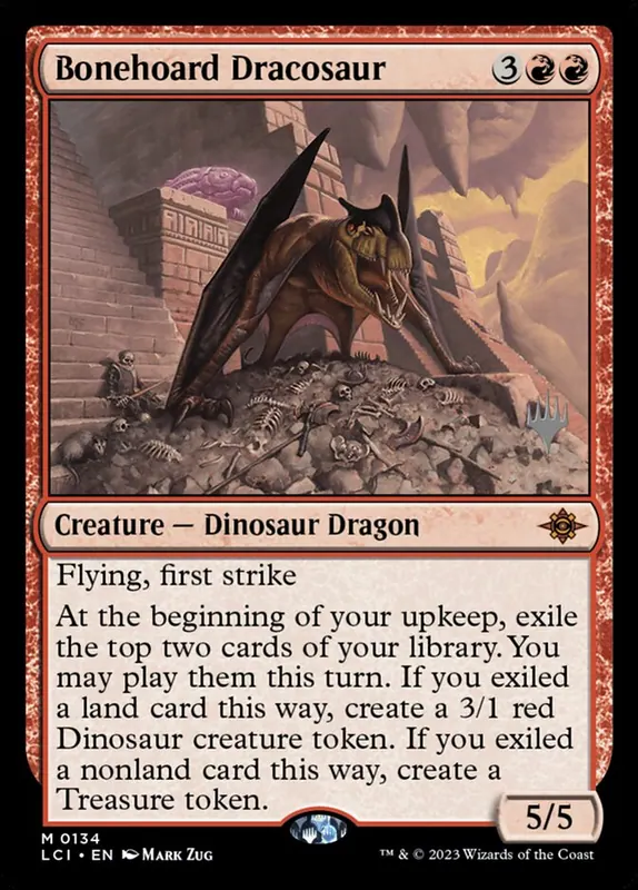 Bonehoard Dracosaur [The Lost Caverns of Ixalan Promos]