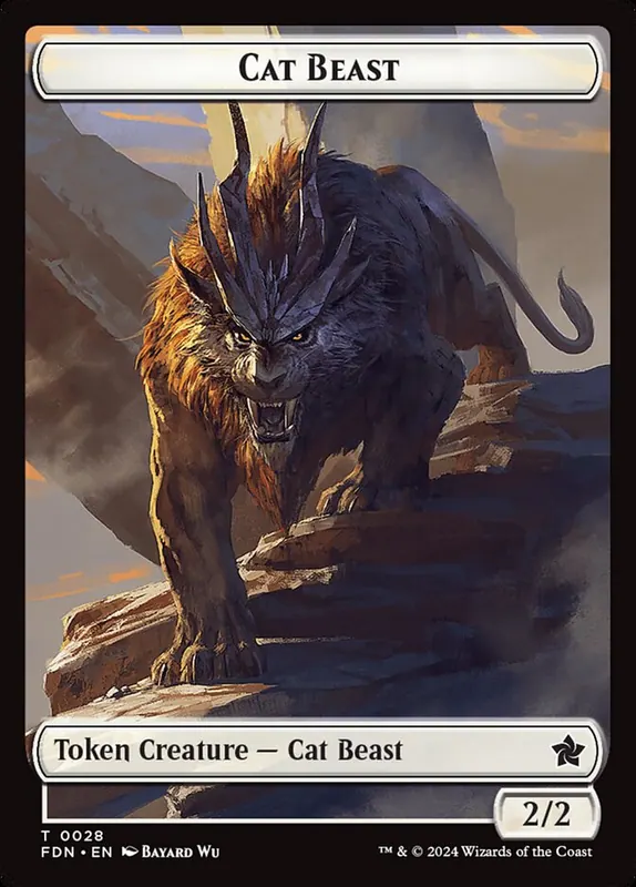 Cat Beast [Foundations Tokens]