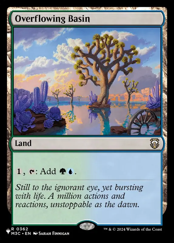 Overflowing Basin [The List]