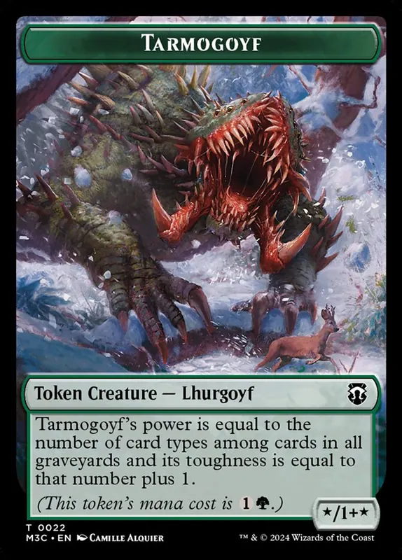 Tarmogoyf [Modern Horizons 3 Commander Tokens]