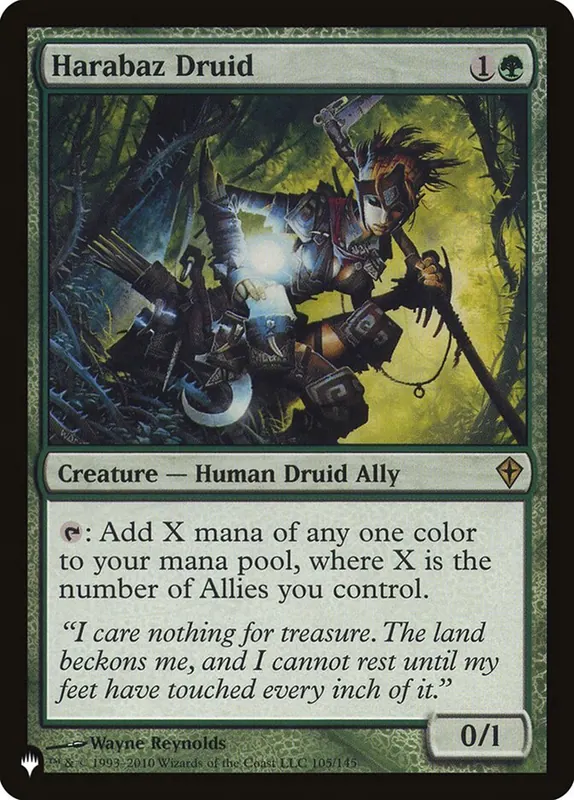 Harabaz Druid [The List]