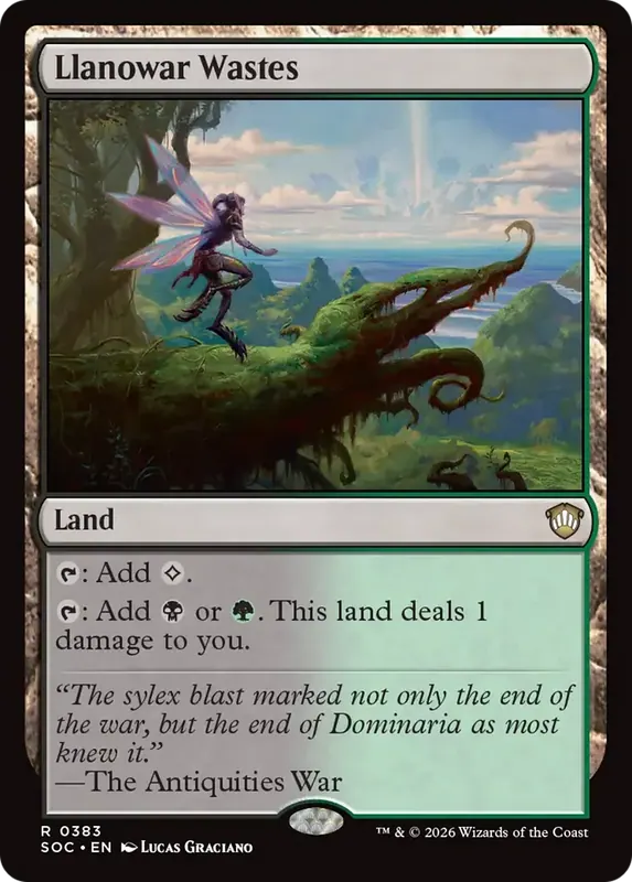 Llanowar Wastes [Secrets of Strixhaven Commander]