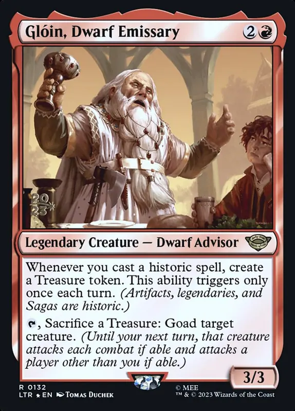 Glóin, Dwarf Emissary [Tales of Middle-earth Promos]