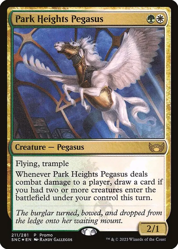 Park Heights Pegasus [Streets of New Capenna Promos]