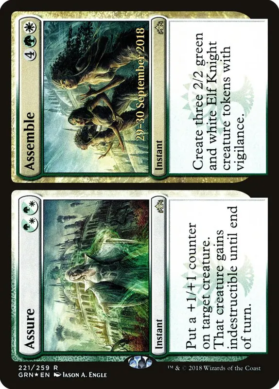 Assure // Assemble [Guilds of Ravnica Promos]