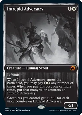 Intrepid Adversary [Innistrad: Double Feature]