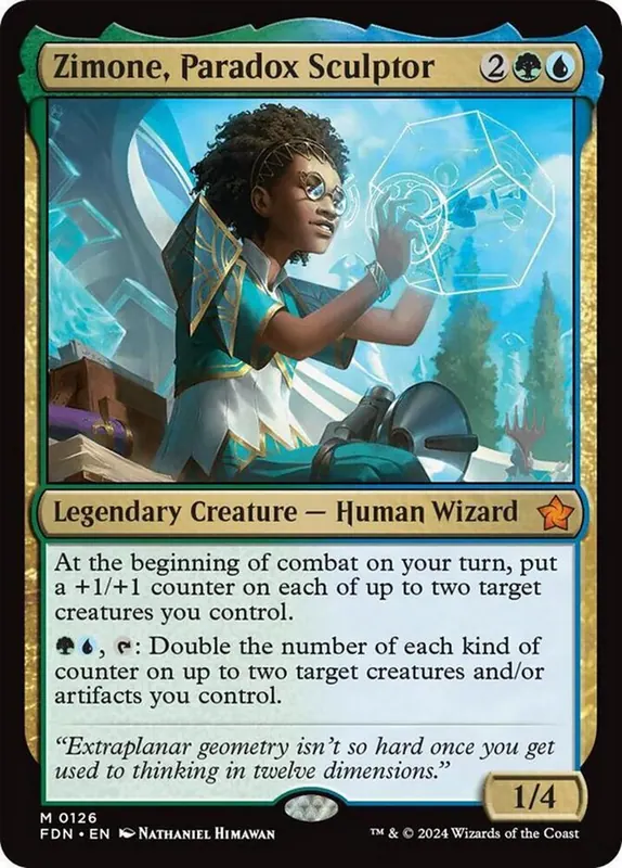 Zimone, Paradox Sculptor [Foundations Promos]