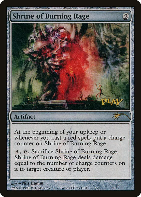 Shrine of Burning Rage [DCI Promos]