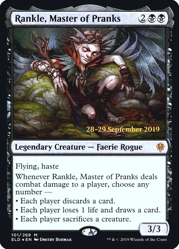 Rankle, Master of Pranks [Throne of Eldraine Promos]