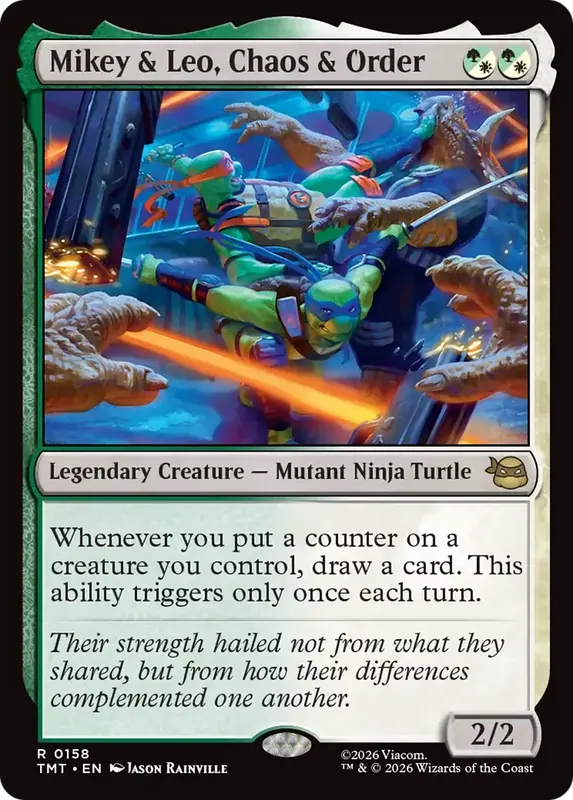 Mikey & Leo, Chaos & Order [Teenage Mutant Ninja Turtles] - Español