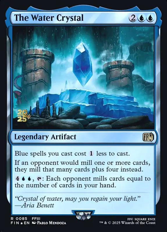 The Water Crystal [Final Fantasy Promos]
