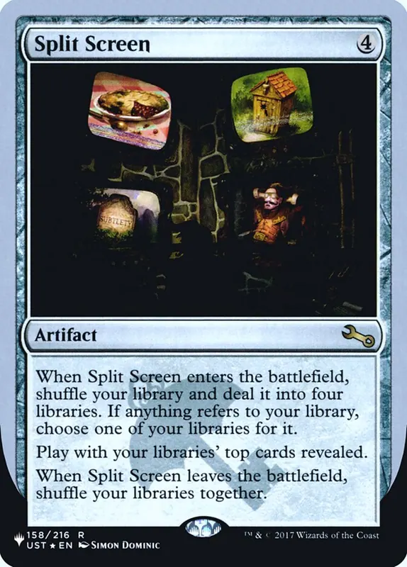 Split Screen [The List (Unfinity Foil Edition)]