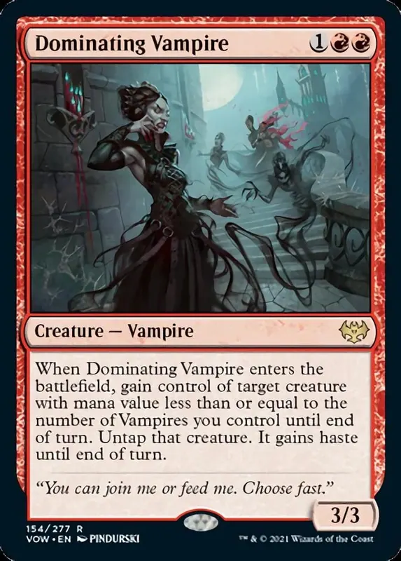 Dominating Vampire - Español [Innistrad: Crimson Vow]