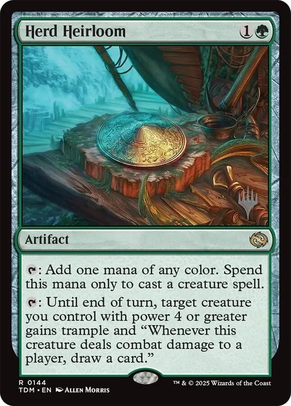 Herd Heirloom (Promo Pack) [Tarkir: Dragonstorm Promos]