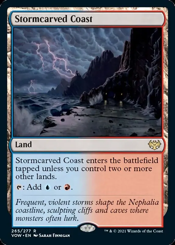 Stormcarved Coast - Español [Innistrad: Crimson Vow]