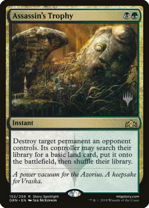 Assassin's Trophy (Promo Pack) - Español [Guilds of Ravnica Promos]