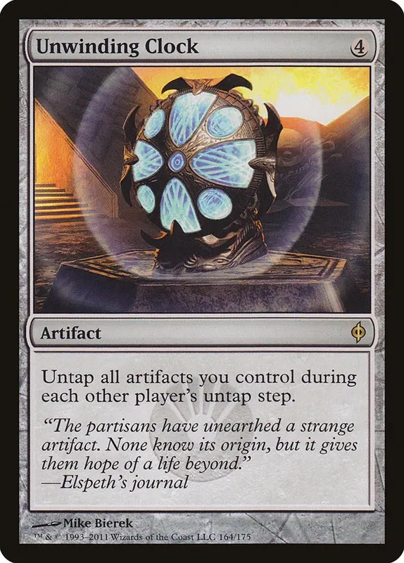Unwinding Clock [New Phyrexia] - Español