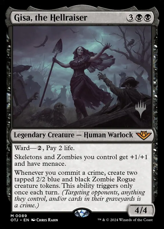 Gisa, the Hellraiser [Outlaws of Thunder Junction Promos]