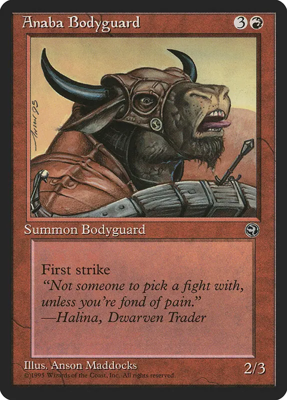 Anaba Bodyguard [Homelands]