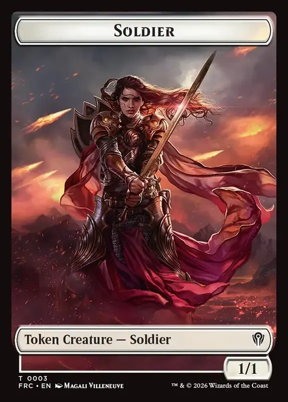Soldier [Reality Fracture Commander Tokens]