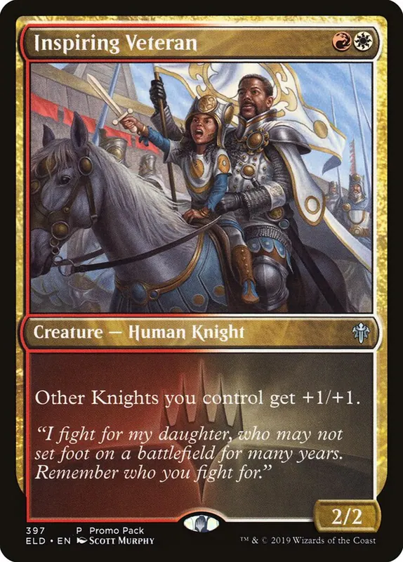 Inspiring Veteran [Throne of Eldraine]