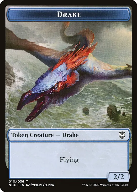 Drake [New Capenna Commander Tokens]