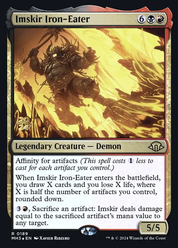 Imskir Iron-Eater [Modern Horizons 3 Promos]
