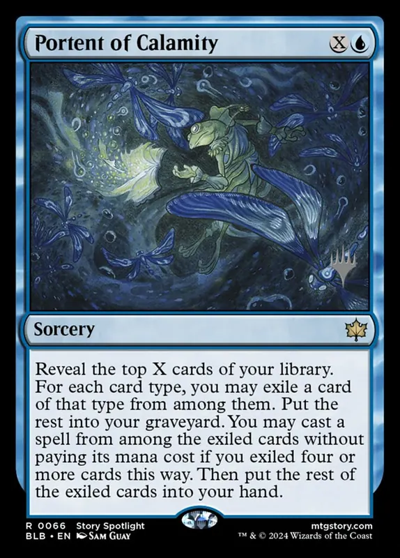 Portent of Calamity [Bloomburrow Promos]