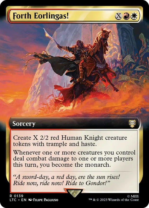Forth Eorlingas! (Extended Art) [The Lord of the Rings: Tales of Middle-Earth Commander]