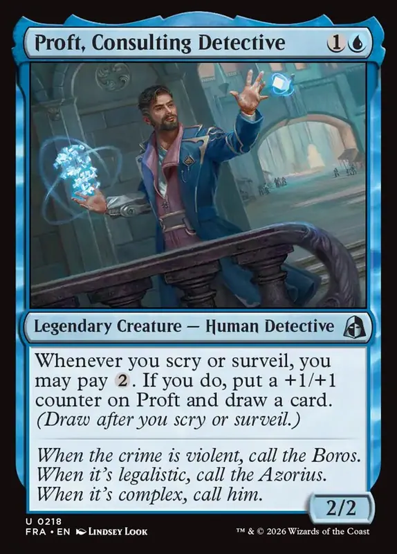 Proft, Consulting Detective [Reality Fracture]