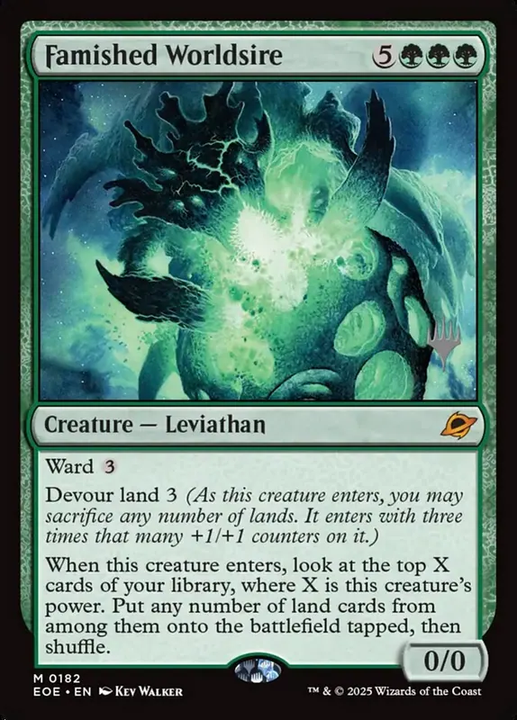 Famished Worldsire [Edge of Eternities Promos]