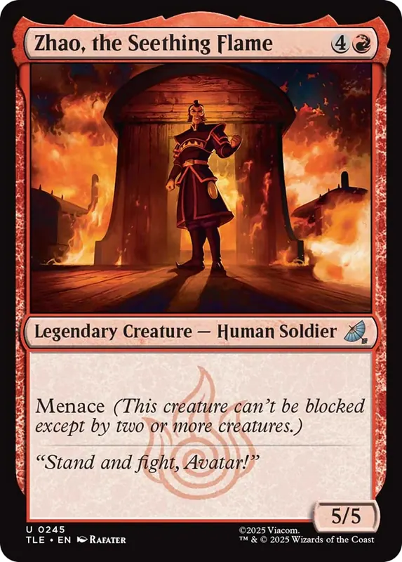 Zhao, the Seething Flame [Avatar: The Last Airbender: Eternal-Legal]