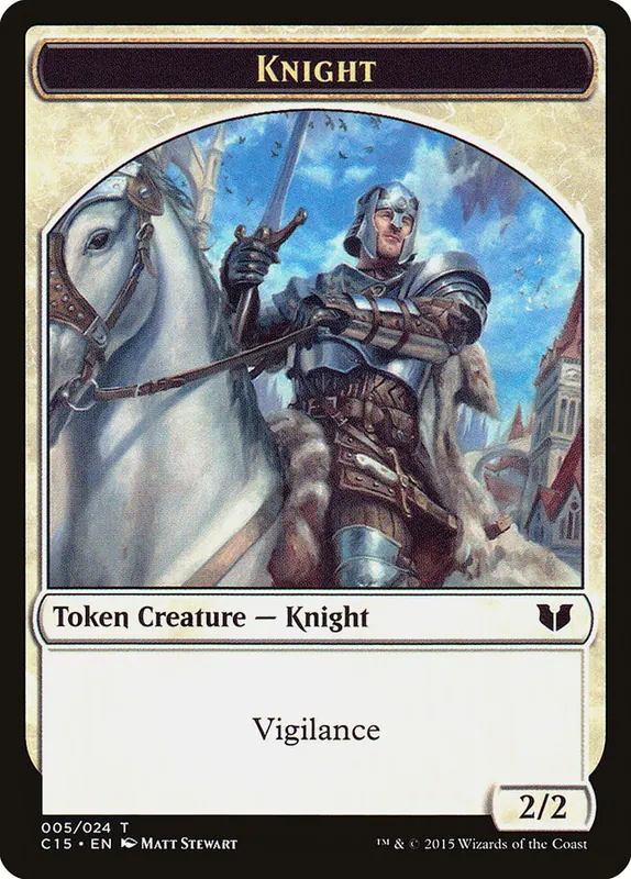 Knight [Commander 2015 Tokens]