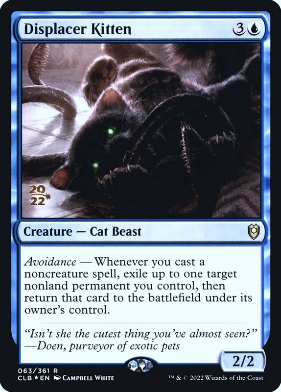 Displacer Kitten [Battle for Baldur's Gate Promos]