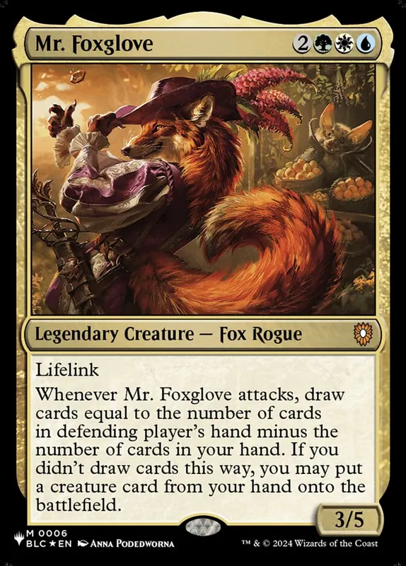 Mr. Foxglove [The List]