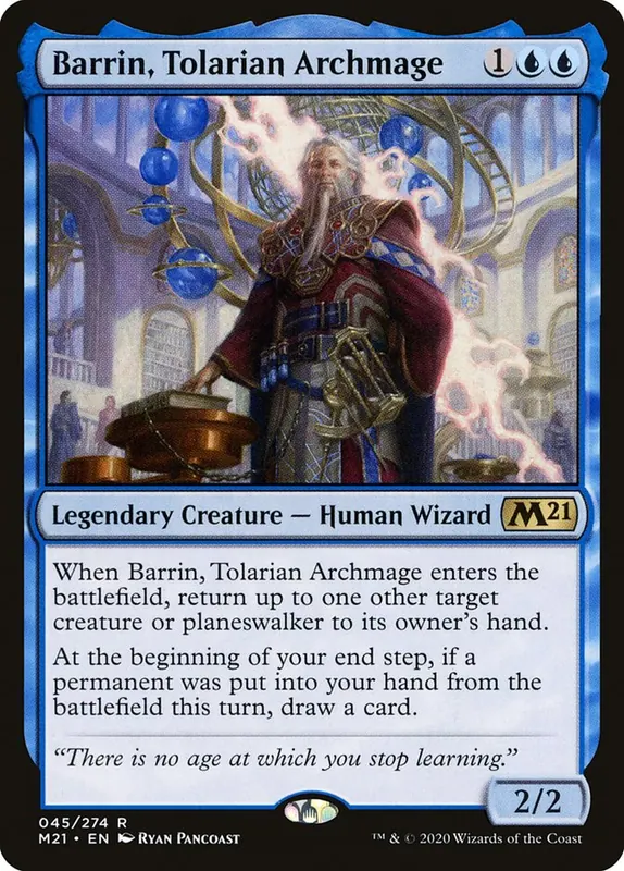 Barrin, Tolarian Archmage [Core Set 2021] - Español